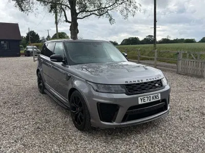 Used Land Rover Range Rover Sport SVR 575 HP (422 kW) 2019 Grey SUV