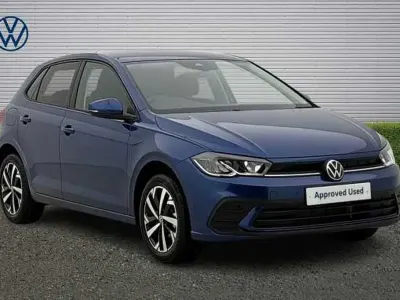 New VW Polo Match 95 HP (69 kW) 2026 Blue Hatchback