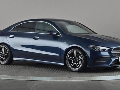 Used Mercedes CLA35 AMG 306 HP (225 kW) 2022 Blue Coupe