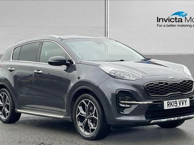 Used Kia Sportage GT-Line 134 HP (98 kW) 2019 Grey SUV