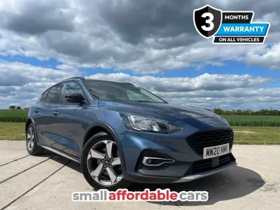 Used Ford Focus Active 125 HP (91 kW) 2020 Blue Hatchback