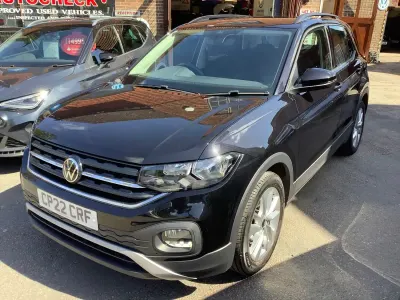 Used VW T-Cross SE 2022 Black SUV