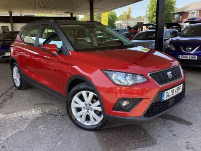 Used Seat Arona SE Technology 115 HP (84 kW) 2018 Red SUV