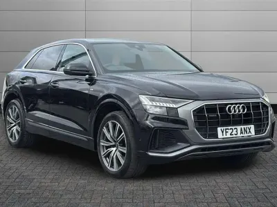 Used Audi Q8 S-Line 340 HP (250 kW) 2023 Black SUV