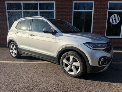 Silver Used 2021 VW T-Cross SEL SUV | £11,200 (Fair price)