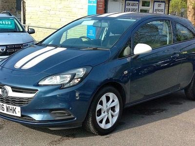Used Vauxhall Corsa 75 HP (55 kW) 2016 Blue Hatchback