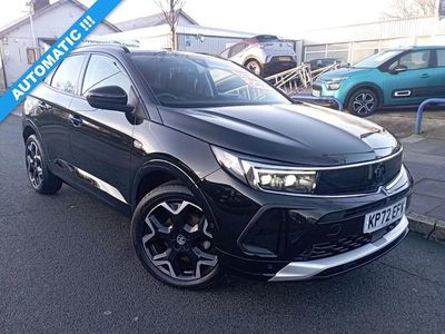 Used Vauxhall Grandland X Ultimate 130 HP (95 kW) 2022 Black SUV