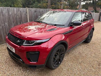 Used Land Rover Range Rover evoque HSE Dynamic 178 HP (130 kW) 2016 Red Estate