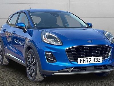 Used Ford Puma Titanium 125 HP (91 kW) 2023 Blue SUV