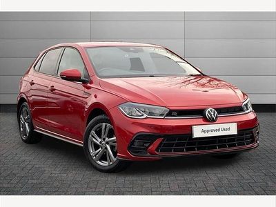 Used VW Polo R-line 95 HP (69 kW) 2023 Red Hatchback