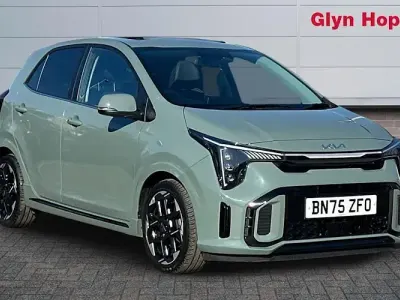 Begagnad Kia Picanto GT-Line S 69 HK (50 kW) 2025 Grön Halvkombi