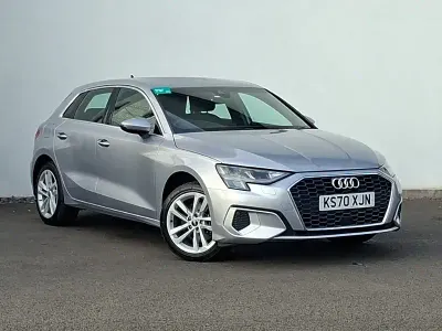 Used Audi A3 Sportback e-tron Sport 204 HP (150 kW) 2020 Silver Hatchback