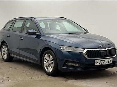 Petrol blue metallic Used 2022 Skoda Octavia SE Technology Estate | £17,027 (Fair price)