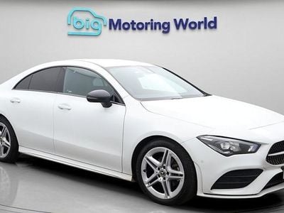 Used Mercedes CLA180 AMG line 136 HP (100 kW) 2022 White Sedan