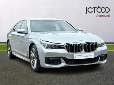 Used BMW 740 M Sport 315 HP (231 kW) 2019 Silver Sedan