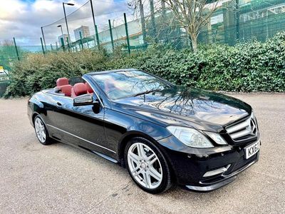 Used Mercedes E220 170 HP (125 kW) 2012 Black Cabriolet