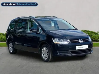 Used VW Sharan SE 150 HP (110 kW) 2021 Black MPV