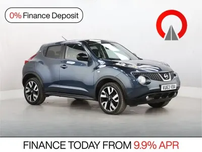 Used Nissan Juke N-TEC 117 HP (86 kW) 2013 Blue SUV