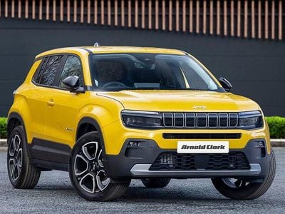 New Jeep Avenger Summit 100 HP (73 kW) 2026 Yellow SUV