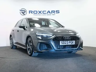 Used Audi A3 Sportback S-Line 110 HP (80 kW) 2023 Grey Hatchback