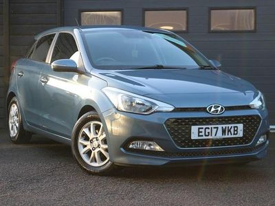 Blue Used 2017 Hyundai i20 SE Hatchback | £7,495 (A bit pricey)
