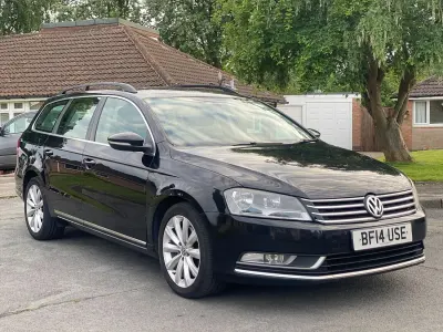 Used VW Passat Highline 140 HP (102 kW) 2014 Black Estate