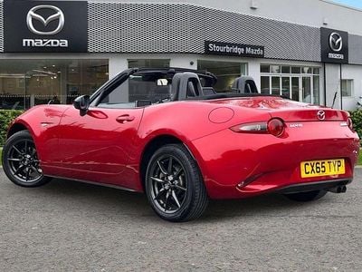 Used Mazda MX5 Inclusive 131 HP (96 kW) 2015 Red Cabriolet