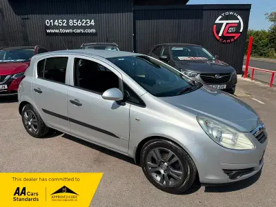 Used Vauxhall Corsa 2007 Silver Hatchback