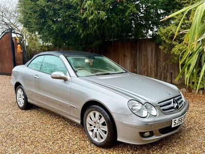 Silver Used 2006 Mercedes CLK200 Elegance Cabriolet | £3,500 (Fair price)