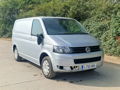 Used VW T5 101 HP (74 kW) 2015 Silver Van