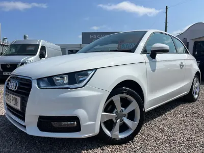 Used Audi A1 Sport 95 HP (69 kW) 2018 White Hatchback