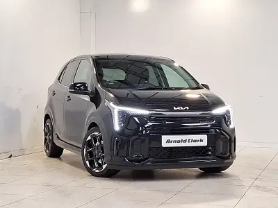 Used Kia Picanto GT-Line 68 HP (50 kW) 2025 Black Hatchback
