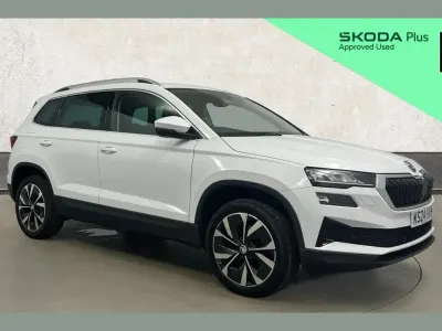 Used Skoda Karoq SE L 150 HP (110 kW) 2024 White SUV
