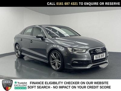 Used Audi A3 S-Line 184 HP (135 kW) 2016 Grey Sedan