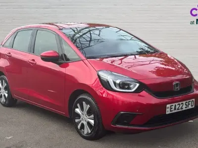 Used Honda Jazz Hybrid 109 HP (80 kW) 2022 Red Hatchback