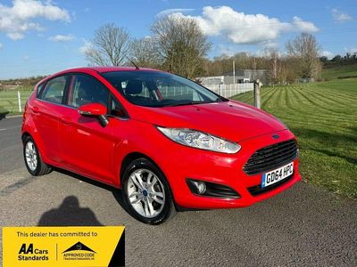 Used Ford Fiesta Zetec 2015 Red Hatchback
