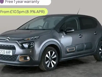 Used Citroën C3 PureTech 83 HP (61 kW) 2023 Grey Hatchback