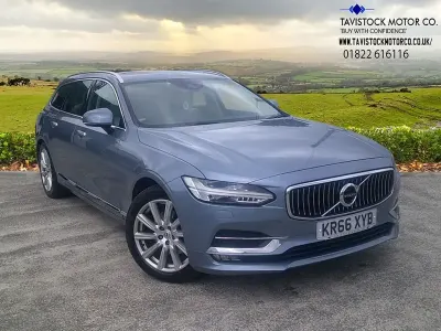 Used Volvo V90 Inscription 190 HP (139 kW) 2016 Blue Estate