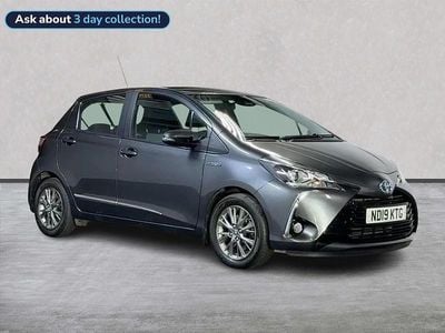 Grey Used 2019 Toyota Yaris Hybrid Hatchback | £12,390 (Good price)