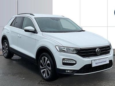 Used VW T-Roc Active 110 HP (80 kW) 2021 White SUV