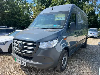 Used Mercedes E-Sprinter Progressive 85 kW (116 HP) 2021 Grey Van