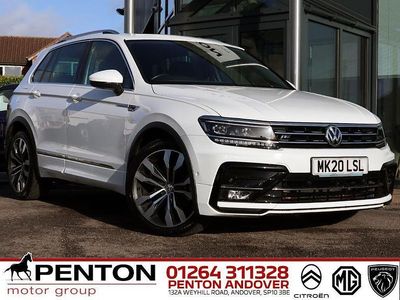 White Used 2020 VW Tiguan SEL SUV | £22,990 (Expensive)