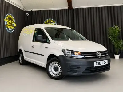 Used VW Caddy Startline 102 HP (75 kW) 2016 White MPV