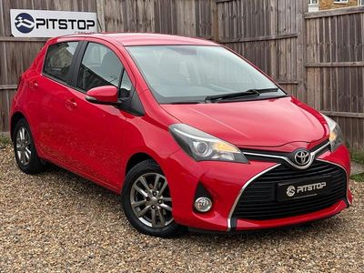 Red Used 2014 Toyota Yaris Hatchback | £6,695 (Fair price)