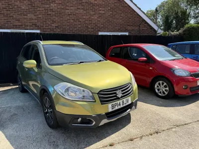 Used Suzuki SX4 S-Cross SZ-T 118 HP (86 kW) 2014 Green Hatchback