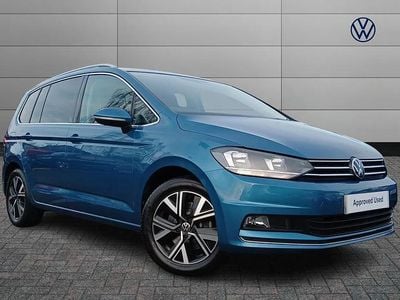 Blue Used 2022 VW Touran SEL MPV | £25,900 (Fair price)