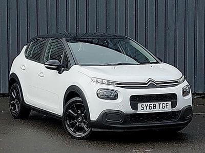 Used Citroën C3 Feel 68 HP (50 kW) 2018 White Hatchback