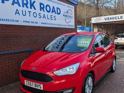 Used Ford C-MAX Zetec 2017 Red MPV