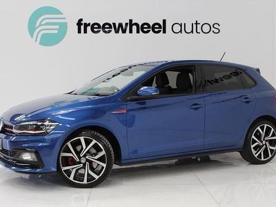 Used VW Polo GTI 200 HP (147 kW) 2020 Blue Hatchback