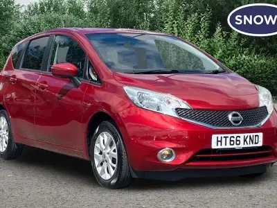 Used Nissan Note Acenta Premium 80 HP (58 kW) 2016 Red Hatchback